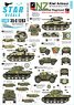 Kiwi Armour #3 19th Armoured Regiment in Italy. Shermans and Scout Cars. (Decal)