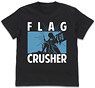 My Next Life as a Villainess: All Routes Lead to Doom! Flag Crusher Catalina T-Shirt Black L (Anime Toy)