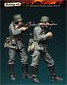 ドイツ歩兵1939～43(3)MGチーム(2体入)掃射開始 (プラモデル)