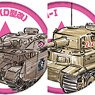 Can Badge [Girls und Panzer das Finale] 04 Box (GraffArt) (Set of 10) (Anime Toy)
