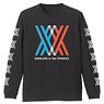 Darling in the FranXX Long Sleeve T-Shirt Black XL (Anime Toy)