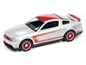 2012 Ford Mustang Boss 302 (Silver / Red) (Diecast Car)