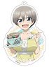 Uzaki-chan Wants to Hang Out! Birthday Acrylic Key Ring (Anime Toy)