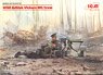 WWI British Vickers MG Crew (Vickers MG & 2 Figures) (Plastic model)