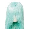 Head for Picconeemo S (White) (Hair Color / Pastel Blue) (Fashion Doll)