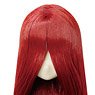 Head for Picconeemo D (White) (Hair Color / Red) (Fashion Doll)