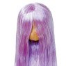 Head for Pureneemo (Tan) (Hair Color / Purple) (Fashion Doll)