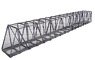 (HO) K63S Truss Bridge (Single Track) Gray (Model Train)