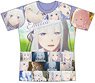 Re:Zero -Starting Life in Another World- Full Graphic T-Shirt Emilia L Size (Anime Toy)