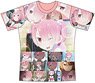 Re:Zero -Starting Life in Another World- Full Graphic T-Shirt Ram L Size (Anime Toy)