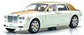 Rolls-Royce Phantom EWB (English White/Gold) (Diecast Car)