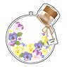 Acrylic Makeup Cover Pansy Pot (Anime Toy)
