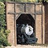 C1154 (N) 単線木造トンネルポータル (鉄道模型)