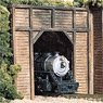 C1254 (HO) Timber Single Portal (Model Train)