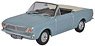 Ford Cortina MkII Crayford Convertible (Blue Mink) Roof Down (Diecast Car)