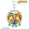 Pop`n Music Big Acrylic Key Ring Mimi & Nyami (Anime Toy)