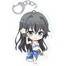 My Teen Romantic Comedy Snafu Climax Puchichoko Acrylic Key Ring [Yukino Yukinoshita] Swimwear (Anime Toy)