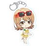 My Teen Romantic Comedy Snafu Climax Puchichoko Acrylic Key Ring [Iroha Isshiki] Swimwear (Anime Toy)