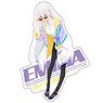 Re:Zero -Starting Life in Another World- Emilia Waterproof Sticker Street Fashion Ver. (Anime Toy)