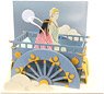 [Miniatuart] Studio Ghibli Mini : The Tale of the Princess Kaguya Pick-up From the Moon (Assemble kit) (Railway Related Items)