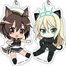 Strike Witches: Road to Berlin Petanko Trading Acrylic Strap Vol.2 (Set of 8) (Anime Toy)