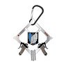 Attack on Titan Chara Key Ring Eren Yeager (Anime Toy)