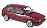 VW ゴルフ GTI 1990 メタリックレッド (ミニカー)