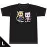 Miss Kobayashi`s Dragon Maid T-Shirt [Tohru & Kanna] L Size (Anime Toy)