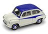 Fiat 600 Derivazione Abarth 750 1956 Gray / Blue (Diecast Car)