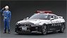 Nissan GT-R (R35) 2018 Tochigi Prefectural Police Highway Traffic Police Corps Vehicle with Officer Figure (Diecast Car)