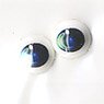 Obitsu Eye F Type 8mm (Blue) (Fashion Doll)