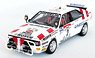 アウディ クアトロ 1986年Bandama Rally 6位 #2 Wilfried Wiedner / Franz Zehetner (ミニカー)