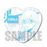 Heart Can Badge A Couple of Cuckoos Erika Amano B (Anime Toy)