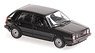 Volkswagen Golf GTI 4door 1986 Black (Diecast Car)