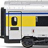 FS Class ETR 610 in `Cisalpino` Additional Three Car Set (for HN2471) (Add-on 3-Car Set) (Model Train)