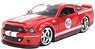 2008 フォード マスタング シェルビー GT500KR #95 キャンディレッド (ミニカー)