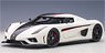 Koenigsegg Regera (White / Carbon Black / Red) (Diecast Car)