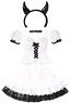 AZO2 Little Devil Costume Set II (White) (Fashion Doll)