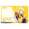 Sword Art Online: Alicization - War of Underworld IC Card Sticker Alice (Anime Toy)