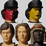 5 Points/ The Warriors: Warriors vs Baseball Furys 3.75 Inch Action Figure Box Set (Completed)