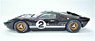 1966 #2 Ford GT40 MKII Le Mans Black (ACME Exclusive packaging) (Diecast Car)