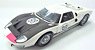 1966 #98 Ford GT40 MKII Daytona White (ACME Exclusive packaging) (ミニカー)