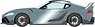 Toyota GR Supra TRD 3000GT Concept 2019 Ice Gray Metallic (Diecast Car)