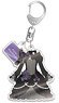 The Idolm@ster Million Live! Costume Acrylic Key Ring Anna Mochizuki Bisque Doll Noir Ver. (Anime Toy)