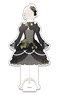The Idolm@ster Million Live! Costume Acrylic Stand Yuriko Nanao Bisque Doll Noir Ver. (Anime Toy)
