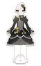The Idolm@ster Million Live! Costume Acrylic Stand Roco Bisque Doll Noir Ver. (Anime Toy)