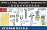 WWII U.S. Navy Observation Equipment Set (Plastic model)