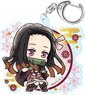 Demon Slayer: Kimetsu no Yaiba Tojicolle Kachofugetsu Kiwami Acrylic Key Ring Nezuko Kamado (Anime Toy)