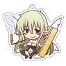 Interspecies Reviewers Deformed Acrylic Key Ring [Aloe] (Anime Toy)