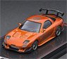 Mazda RX-7 (FD3S) RE Amemiya Orange Metallic (Diecast Car)